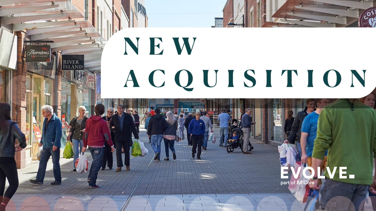 NEW ACQUISITION  - Washington Square, Workington

Extending to over 250,000 sq ft and offering 427 car park spaces, the retail centre has a blend of convenience, amenity, fashion and f&amp;b

@TKMAXX  |  @Next  |  @RiverIsland  |  @JDSports

#evolveestates #workington #newacquisiton