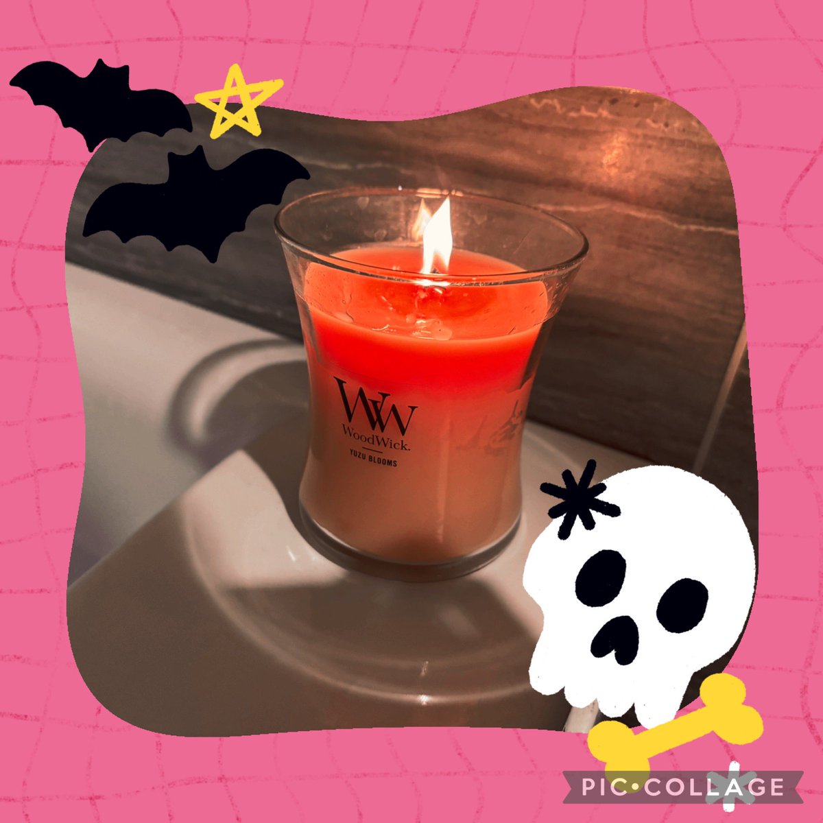 riiiikkkko's tweet image. 教えてもらったアロマキャンドルはお風呂で愛用中🛁*。香りはユズブルーム💛ぱちぱちって音がするのがいいね✨QOL爆上がり🫧𓂃𓈒𓏸今宵はノーゲーム＆早寝day💛
 #woodwick   #アロマキャンドル