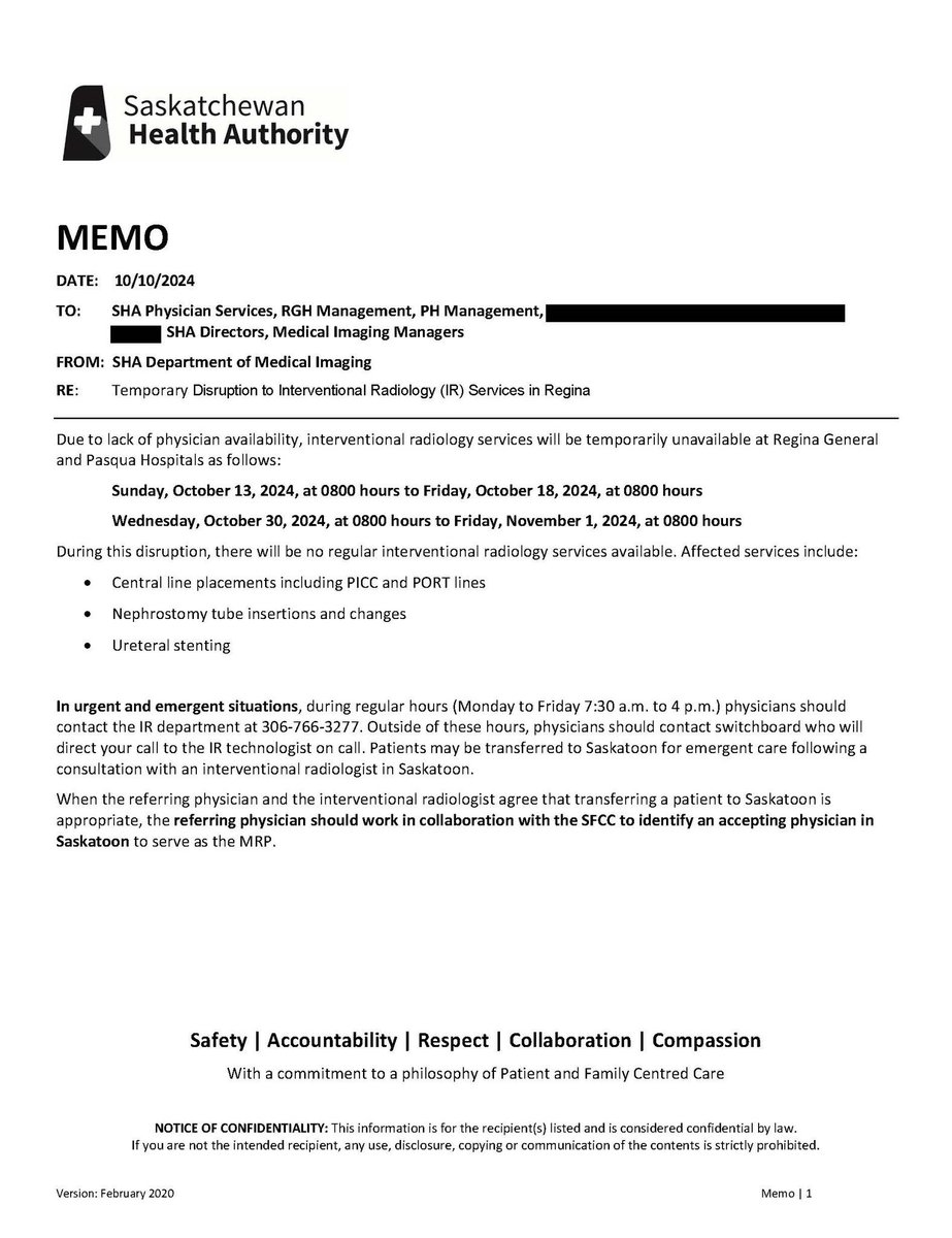 AOgieglo's tweet image. You can’t get a PICC line in Regina this week. 

Vote wisely my friends. 

 cjwwradio.com/2024/10/14/sha…