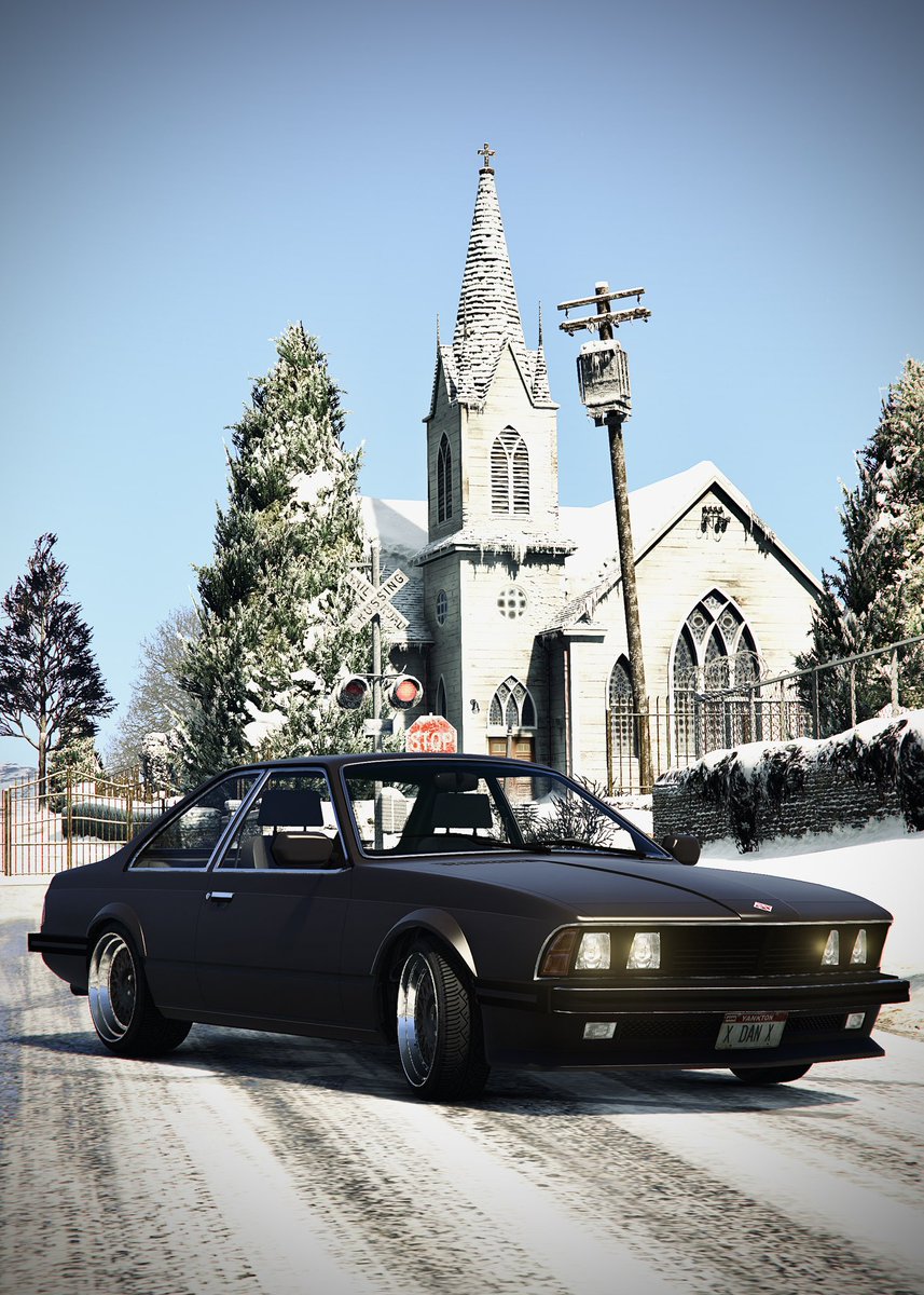 daniel_hill2022's tweet photo. Zion Classic in Ludendorff❄️⛪️
#GTAOnline 
#RockstarGames 
#PS5Share #GTAV https://t.co/ioVKPVZmb2