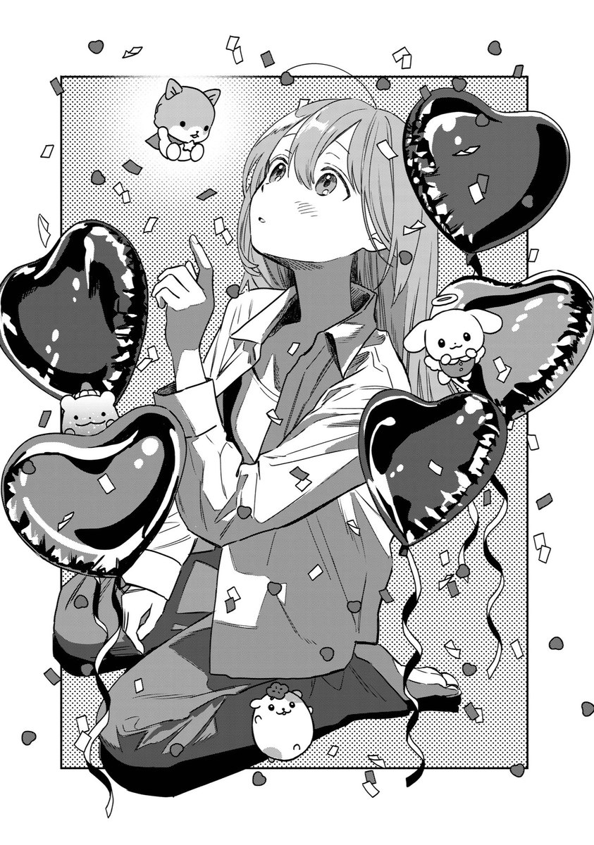 本日発売のハルタ118号に「ファンシー革命」5話が載っています!🎈
よろしくお願いします!✨ 