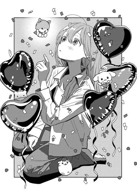 本日発売のハルタ118号に「ファンシー革命」5話が載っています!🎈
よろしくお願いします!✨ 