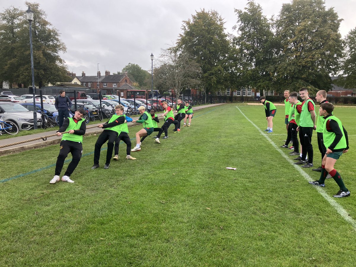 SandbachXtra's tweet photo. TUG OF WAR 🏆 

Day 2 and over to year 9. 
@CraigHouse_ recover from 4th yesterday to win todays competition 

#HousePride https://t.co/zSe7iAfZOI