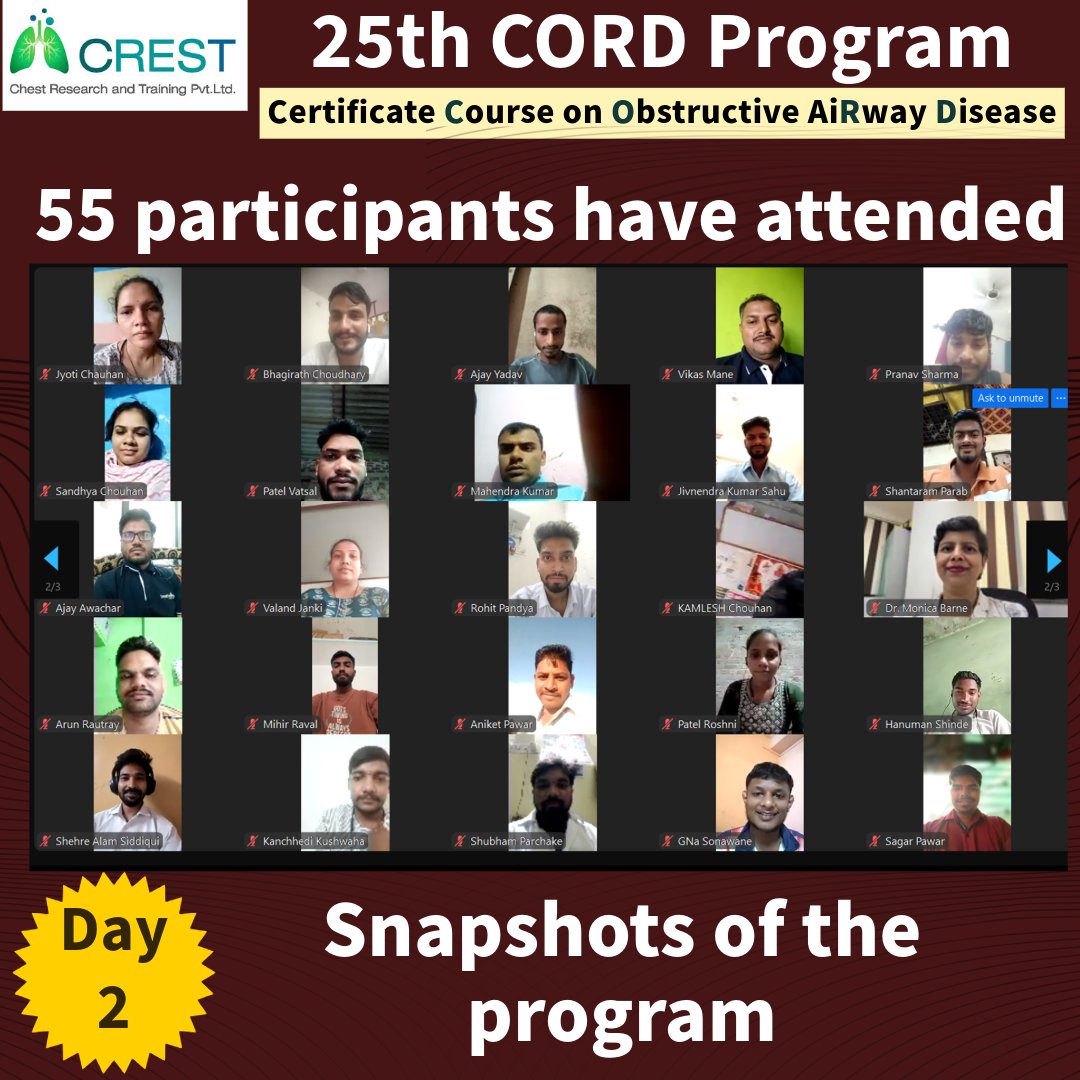 Chest Research and Training Pvt Ltd tweet media