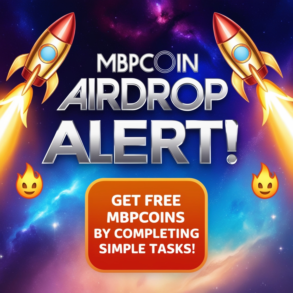 mbpcoin's tweet photo. ๐ต RT and Must Complete these task!
1. Sign up for the airdrop ๐๐ป https://t.co/WejNLAdXh3
2. Log in here ๐๐ป
https://t.co/BmUimetCEh
(complete the task)
#Airdrop #Crypto #MBPCoin #FreeCrypto #CryptoCommunity #Blockchain #ClaimYourTokens https://t.co/2gO4XKYZT6