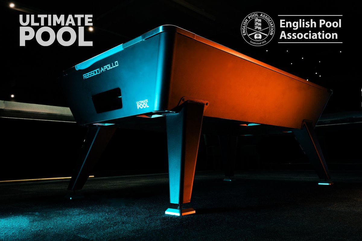 Ultimate Pool are delighted to announce that the Ultimate Pool Rasson Apollo will be the official table of the EPA for all national events.

This collaboration marks a new era for English 8 Ball Pool and underlines the commitment of Ultimate Pool and the EPA to continue to help