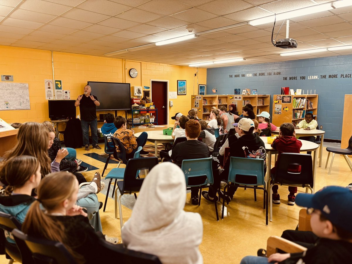Shoutout to Harry Ingram and Randy Crane, two amazing storytellers that came to visit our junior high and elementary students today <a href="/sjboscoschool/">sjboscoschool</a> as part of The St. John’s Storytelling Festival. 📚📢 <a href="/NLSchoolsCA/">NLSchools</a>