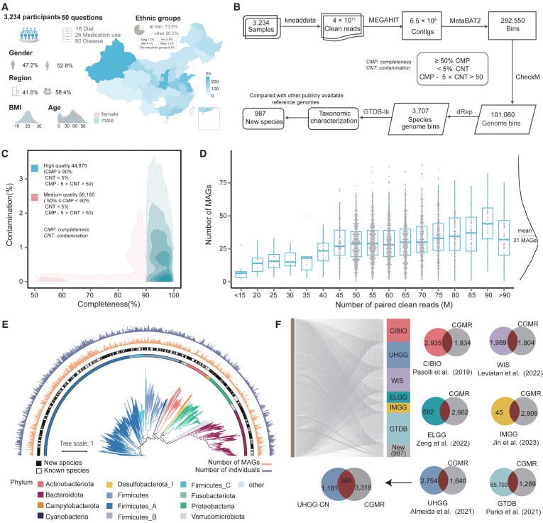 Gut microbial genomes with paired isolates from China illustrate probiotic and cardiometabolic effects
hubs.li/Q02Rx0D70
Highlight paper from Cell Genomics