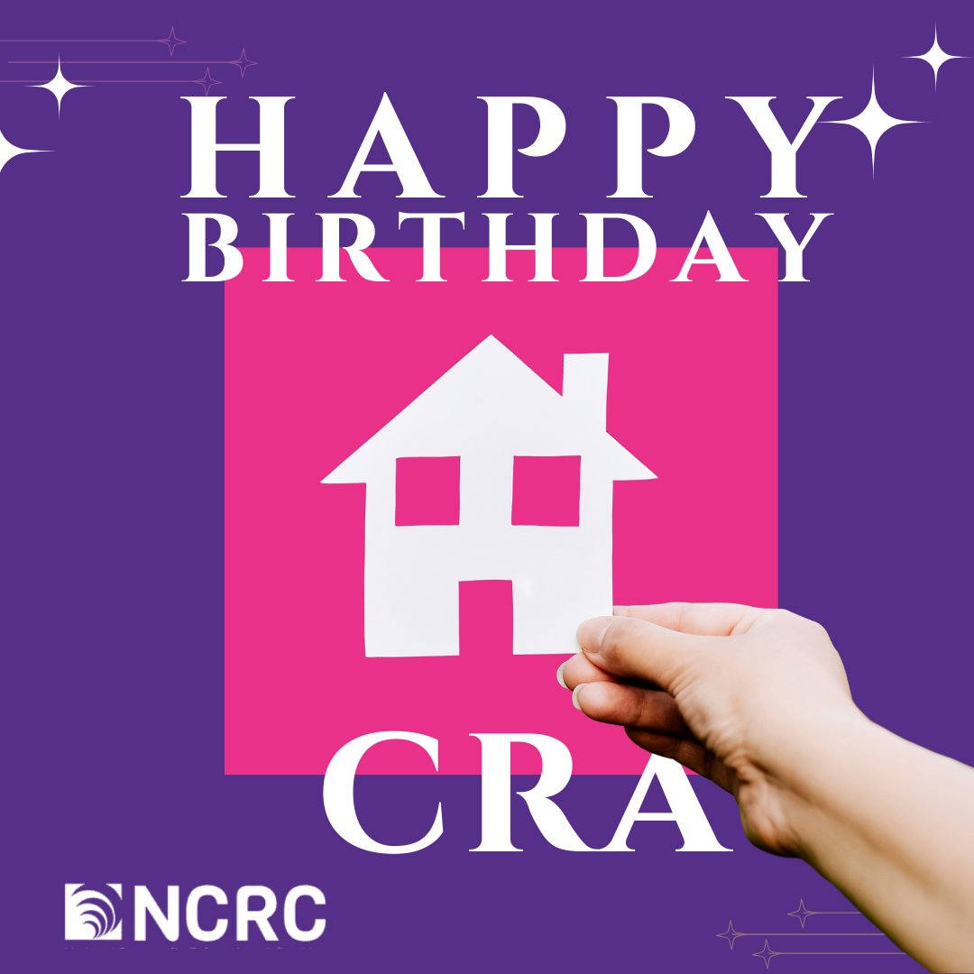 CommOppAll's tweet image. The Community Reinvestment Act (CRA) is a lifeline for underserved communities. Let&apos;s keep it strong and up to date! 📷 Learn more: ncrc.org/cra #ProtectCRA #JustEconomy