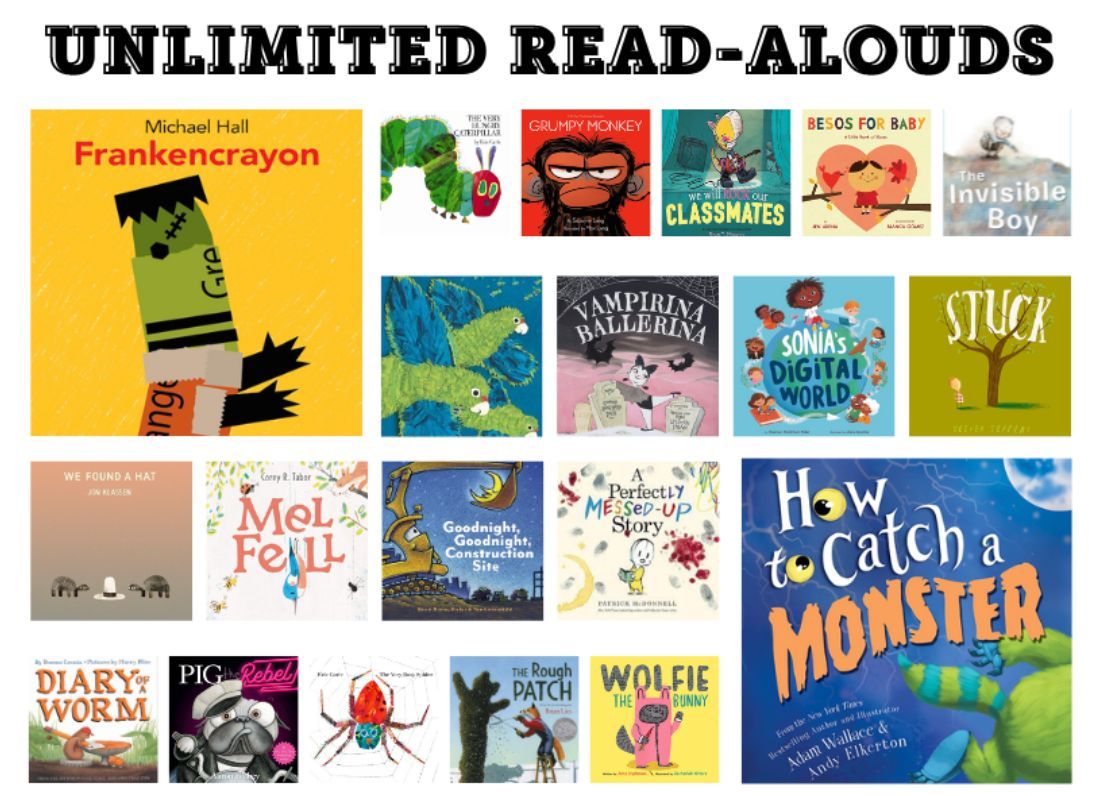 Sink your fangs into our newest FREE READS in this month's Unlimited Reads Collection — packed with 20 spellbinding soundscapes to make your October read-alouds hauntingly unforgettable! Take a peek at this month's collection (if you dare!) 👻 buff.ly/4eDzgj8