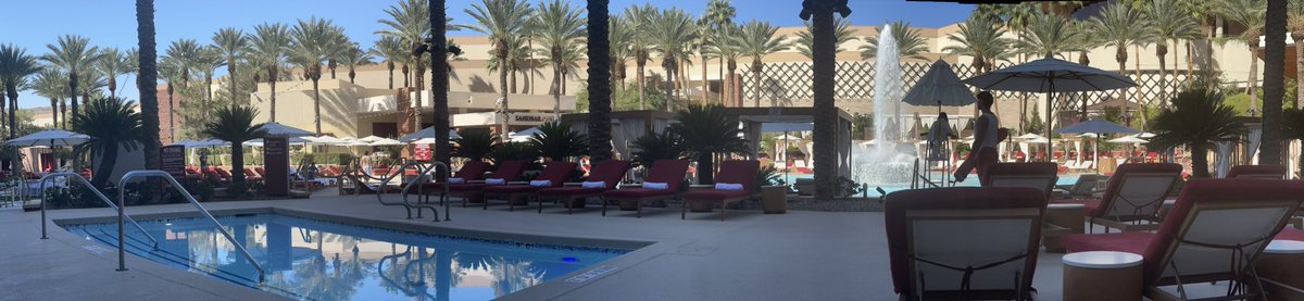 LisaRibacoff's tweet photo. day one of #DerCon: business meetings at the pool side cabana at @redrockcasino @derekvampyrslyr see you soon! https://t.co/fBq94SCL5l