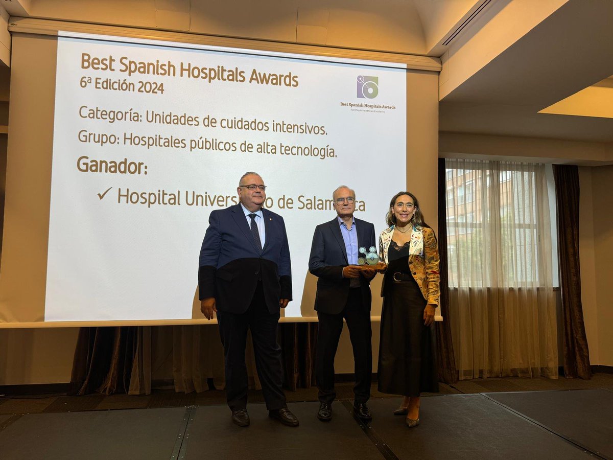 María Díez Campelo (@madicamp) on Twitter photo 🎉 ¡Gran noticia! El CAUSAha ganado el premio BSH 2024 como mejor hospital en UCI, categoría de hospitales de alta tecnología. 🏥✨ Este reconocimiento resalta su excelencia en casos complejos con tecnología avanzada ¡Enhorabuena! 👏 <a href="/premiosbsh/">Best Spanish Hospitals Awards</a> <a href="/Amplobe/">Amparo Lopez Bernus</a> <a href="/carmen_rpaj/">Carmen</a> #SOMOSCAUSA 🎉 ¡Gran noticia! El CAUSAha ganado el premio BSH 2024 como mejor hospital en UCI, categoría de hospitales de alta tecnología. 🏥✨ Este reconocimiento resalta su excelencia en casos complejos con tecnología avanzada ¡Enhorabuena! 👏 <a href="/premiosbsh/">Best Spanish Hospitals Awards</a> <a href="/Amplobe/">Amparo Lopez Bernus</a> <a href="/carmen_rpaj/">Carmen</a> #SOMOSCAUSA