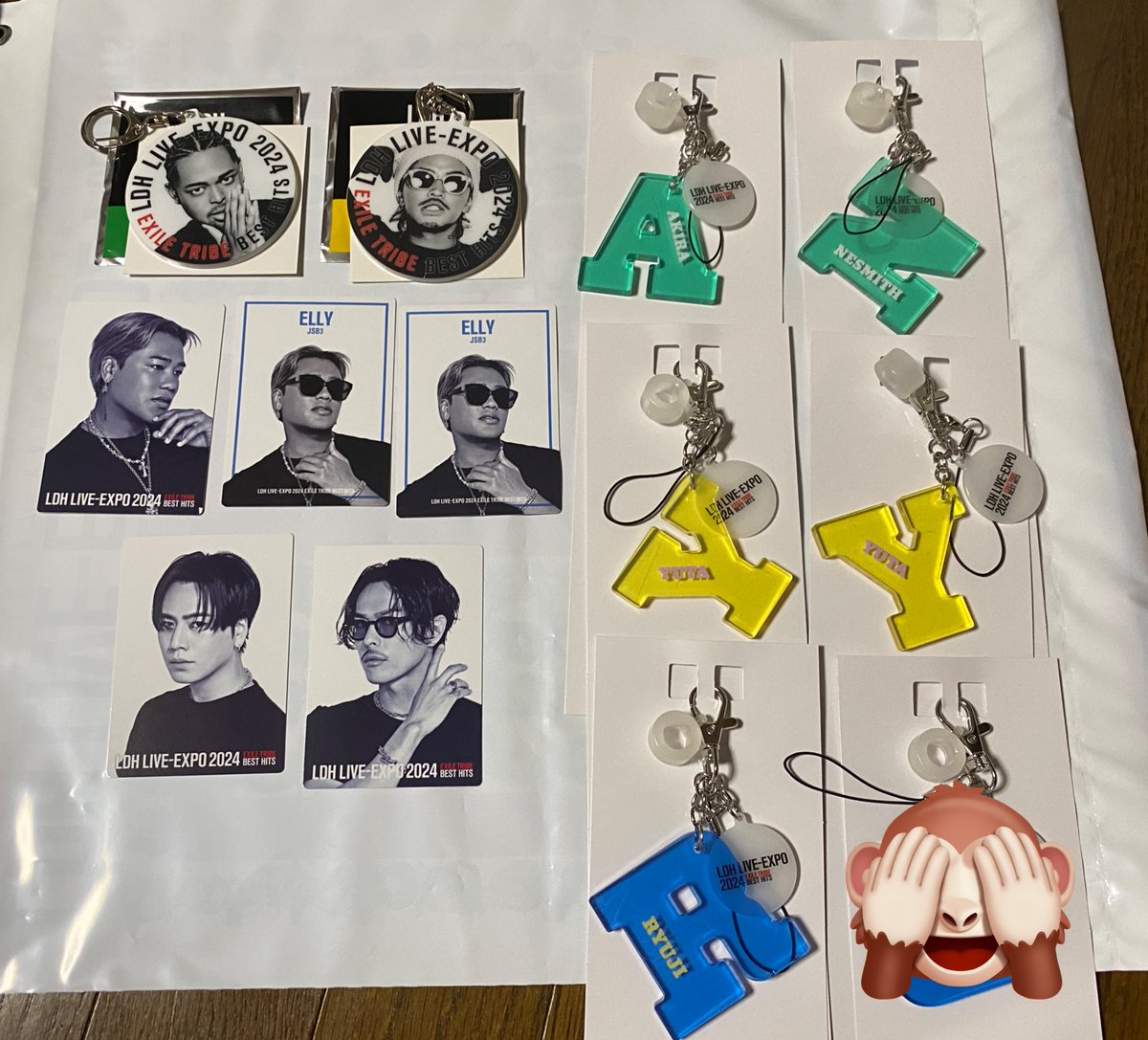 36gun_JSB's tweet photo. LDH LIVE EXPO 2024 
フォトカード 
アクリルキーホルダー 
イニシャルチャーム 

譲 画像参照

求 岩田剛典 片寄涼太 TETSUYA

交換していだたける方募集🙇‍♀️
10/27現地交換可能 https://t.co/qRXA4PfA7k