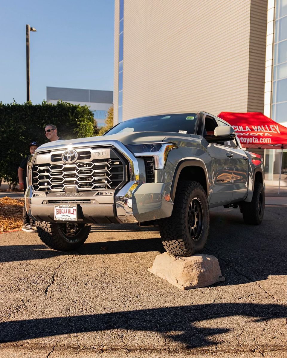 TV_Toyota's tweet photo. Some photos from Local Car Scene's Cars &amp; Coffee this weekend! #Tundra #GRCorolla #GR86 
📸: @kcin16 https://t.co/vLEtgkvqIO
