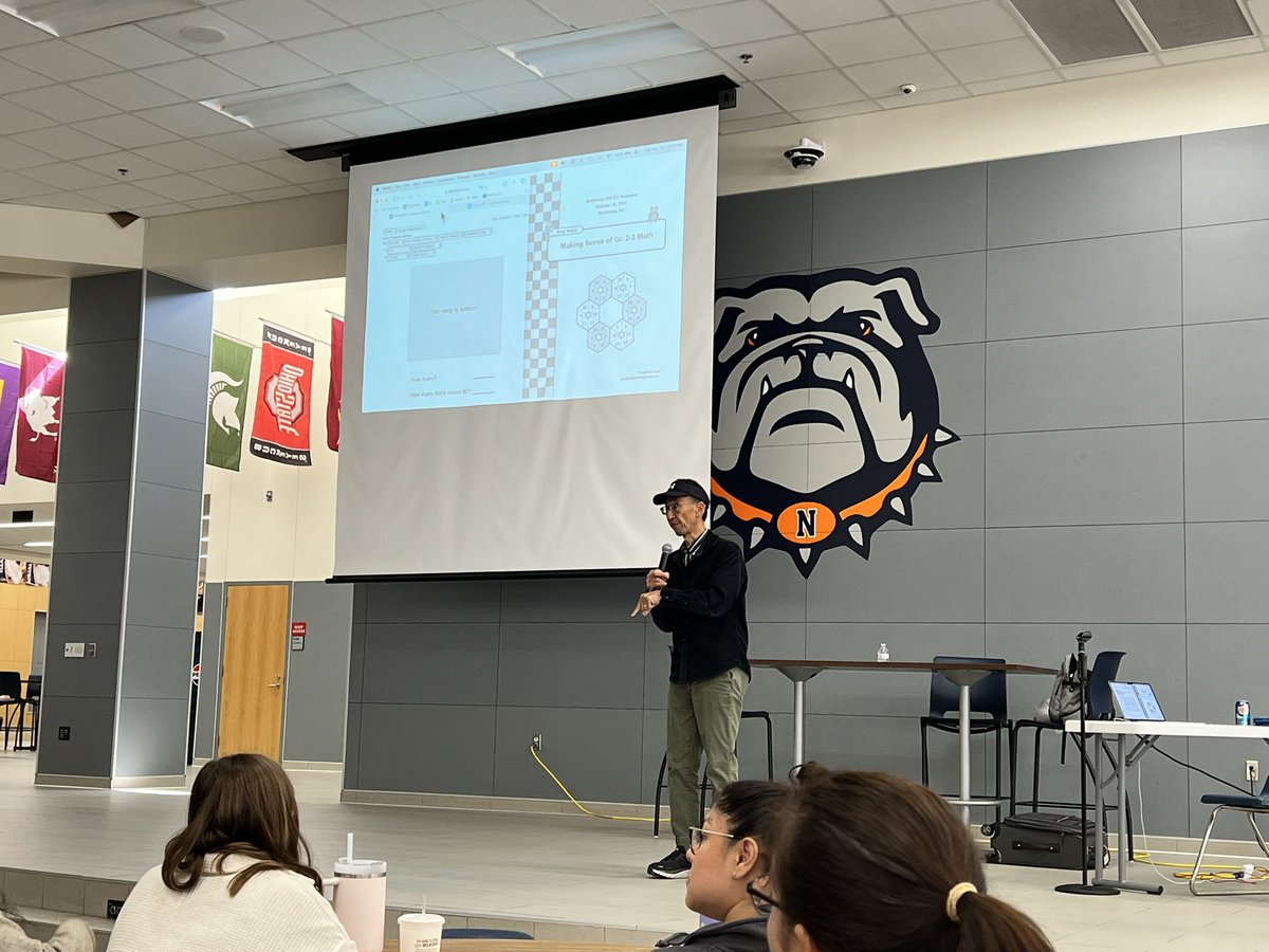 TheMartinator5's tweet image. Thank you, @gregtangmath, for sharing your math wisdom with the educators in @mckinneyisd! Teaching kids to think flexibly about numbers starts with adults learning to think flexibly about numbers! 
#TeamMath #ImAMathPerson #math