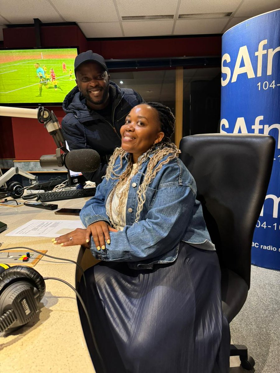SAfmRadio's tweet photo. [ON AIR] Good Afternoon &amp; Welcome to #TuesdayTakeover with small business coach, public speaker  &amp; entrepreneur @Tlalane_Ntuli. 

Lead the conversation on #SAfmTheViewPoint  with Nqaba Mabece on; 
104–107 MHz FM I 061 410 4107 I  086 000 2032 I   DSTV Channel 814 https://t.co/65SxoBALvs