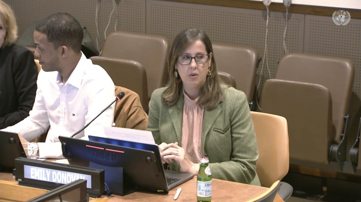 Mary Lawlor UN Special Rapporteur HRDs (@marylawlorhrds) on Twitter photo "Tap water is a basic human right, it is a sacred source. To live in the richest country in the world & question whether you can turn on the tap, feeling unsafe, you know there is something wrong" - WHRD Emily Donovan <a href="/edonovan01/">Emily Donovan</a> from the #USA @cleancapefear
#HRDsAndSDGs #UNGA79 "Tap water is a basic human right, it is a sacred source. To live in the richest country in the world & question whether you can turn on the tap, feeling unsafe, you know there is something wrong" - WHRD Emily Donovan <a href="/edonovan01/">Emily Donovan</a> from the #USA @cleancapefear
#HRDsAndSDGs #UNGA79