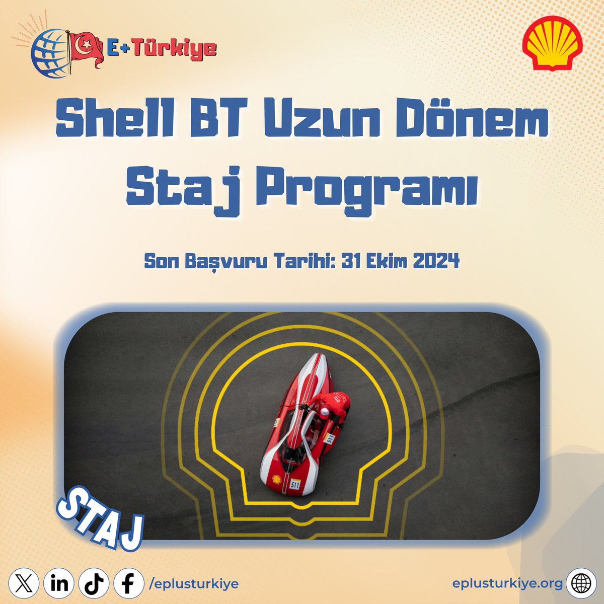 📣 Bu programda BT altyapısının yönetimi ve eski bilgisayarların yeniden yapılandırılmasından sorumlu olunacaktır. 

🖥️ Masaüstü operasyonları için SLA'lara uyum sağlanırken, HSE standartları da korunmalıdır.

📅 Son Başvuru Tarihi: 31/10/2024

Başvur👉🏻 eplusturkiye.org/shell-bt-uzun-…