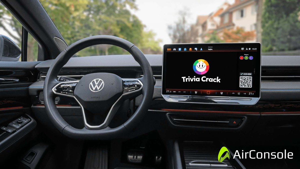 ps4source's tweet image. InCar-Gaming nun auch für #Volkswagen: #AirConsole mit neuem Trivia Crack-Spiel ab sofort verfügbar #TriviaCrack >>axyo.de/incar-gaming-n…