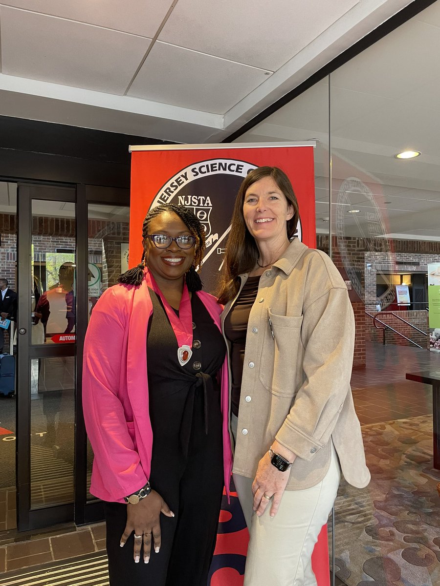 Great meeting <a href="/NSTA/">National Science Teaching Association</a>  President Alicia Conerly today <a href="/NJSTANews/">NJSTA</a>