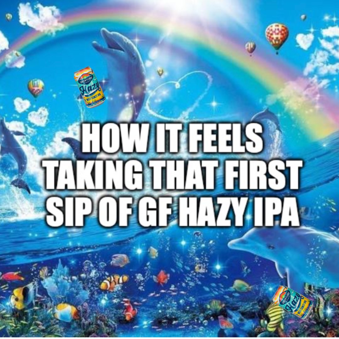 Be a part of that Green Flash symphony. 🐬  #greenflashbeer