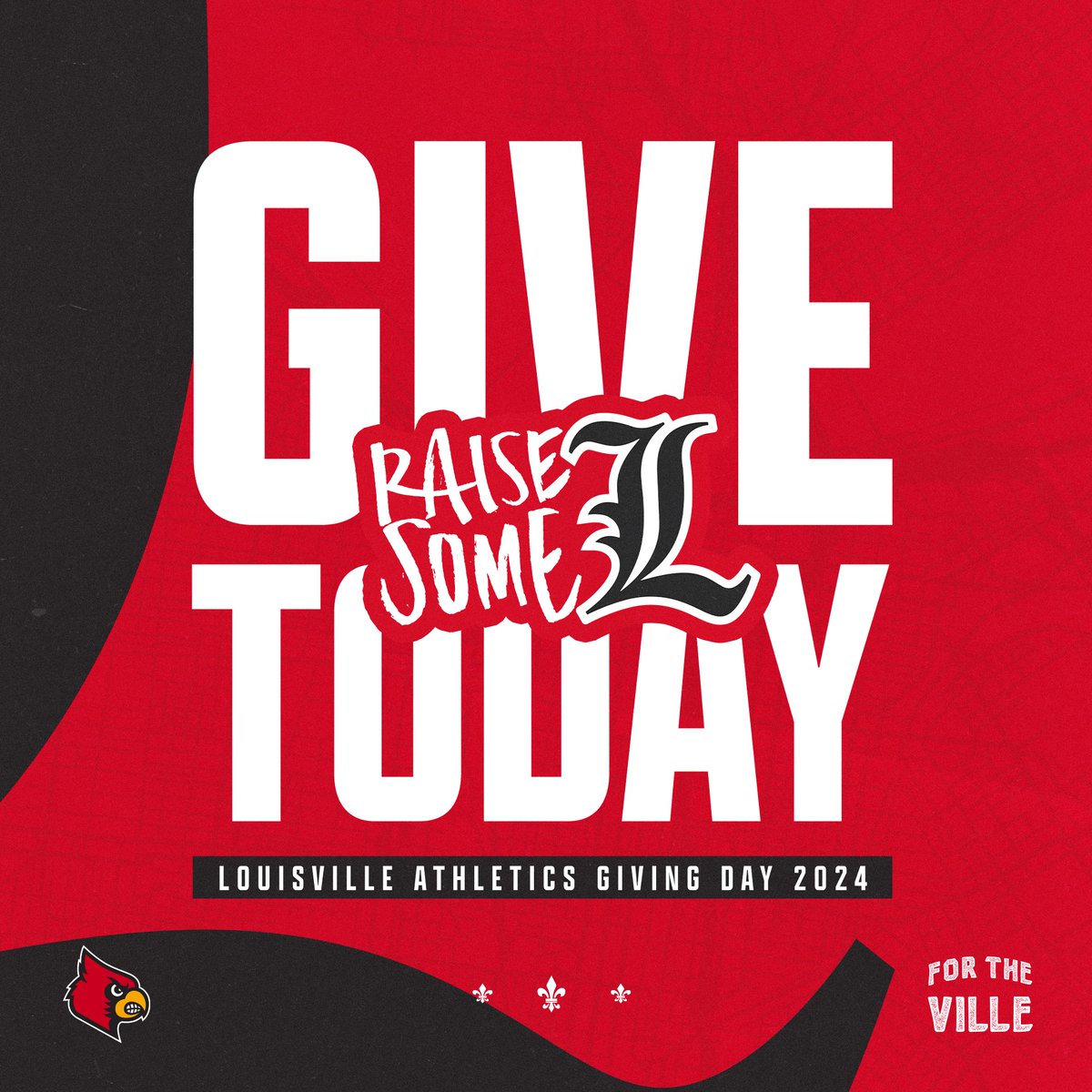 LouisvilleTFXC's tweet photo. Card Nation, join us in supporting our student athletes by celebrating all that makes UofL so great as we #RaiseSomeL! Give to the areas that matter most to you and follow along with our progress with the link below.

Link: https://t.co/HOUgfQPd8e

#GoCards https://t.co/WEpvhRRNms