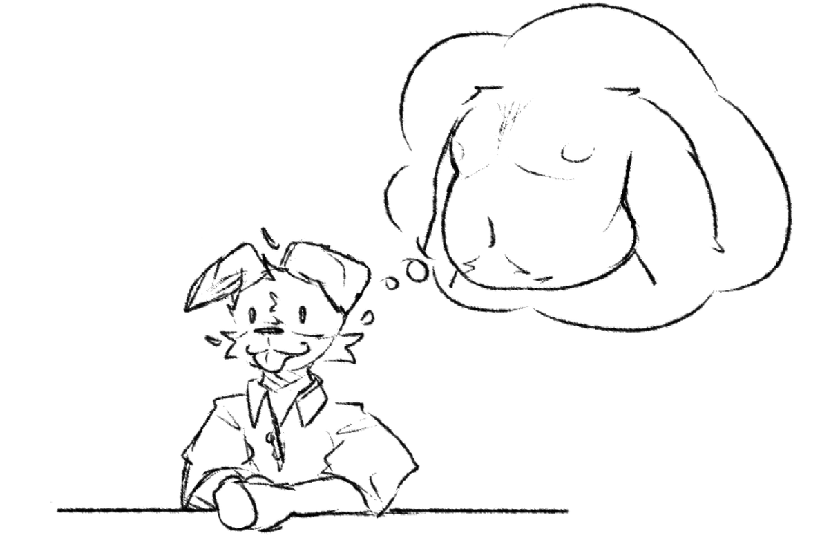 Le_WinterFrost's tweet photo. he's having happy thoughts https://t.co/jaWE0oycq9
