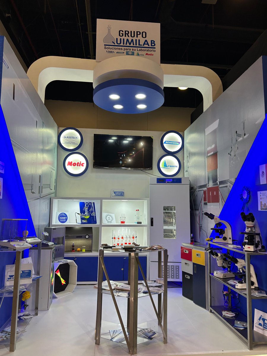 quimilab's tweet photo. 📷 ¡Ya estamos en la expo Material para Laboratorio 2024! Visítanos en el stand 136 de 10 am a 8 pm y descubre todo lo que tenemos para tu laboratorio. ¡Los esperamos!📷📷 #ExpoLaboratorio https://t.co/mkl7ddB4YM