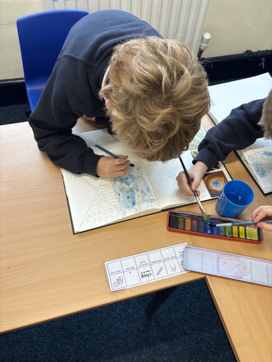 We have some fantastic artists in Year 2! This afternoon, we explored the batik wax resist technique in our sketchbooks using crayons and watercolour paint. I was so impressed with the understanding and creativity everyone showed! Well done superstars ✨ <a href="/BarntonMissR/">Miss Rutter</a>