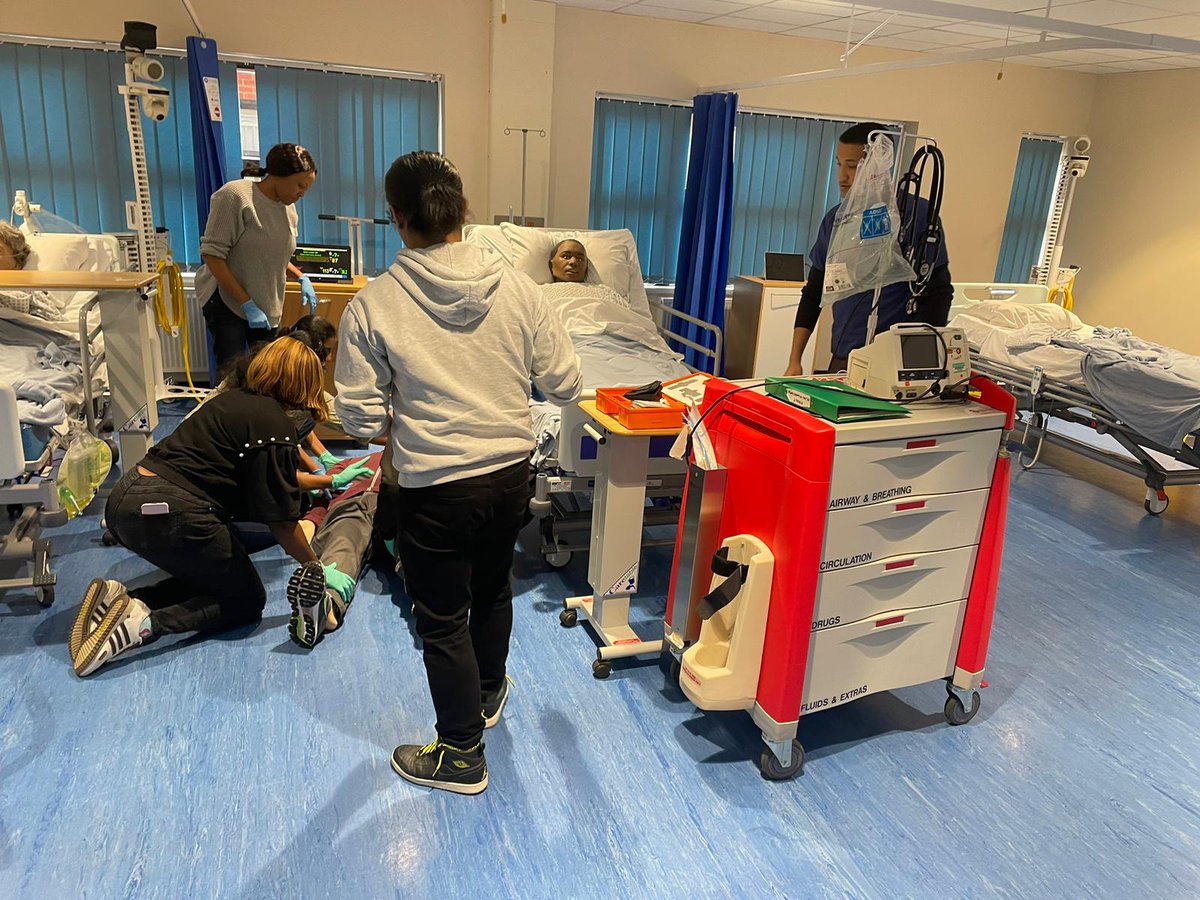 MEDICAL EDUCATION @ BHRUT (@bhrutmeded) on Twitter photo More fantastic MPT Human Factors/ Simulation Training with our Acute Medicine team today. Great candidate participation and learning. Big thanks to #KerinaRupan #MedEdFellows ๐๐ผ๐๐ฝ๐๐ <a href="/CarolineCurtin7/">Caroline Curtin</a> <a href="/SilkeWasch/">Silke Wasch</a> <a href="/MusHussain1/">Mus Hussain</a>
<a href="/BHRUT_NHS/">BHRUT NHS ๐ฅ</a>
<a href="/louisehead18/">Louise Head ๐</a>
#patientsafety More fantastic MPT Human Factors/ Simulation Training with our Acute Medicine team today. Great candidate participation and learning. Big thanks to #KerinaRupan #MedEdFellows ๐๐ผ๐๐ฝ๐๐ <a href="/CarolineCurtin7/">Caroline Curtin</a> <a href="/SilkeWasch/">Silke Wasch</a> <a href="/MusHussain1/">Mus Hussain</a>
<a href="/BHRUT_NHS/">BHRUT NHS ๐ฅ</a>
<a href="/louisehead18/">Louise Head ๐</a>
#patientsafety