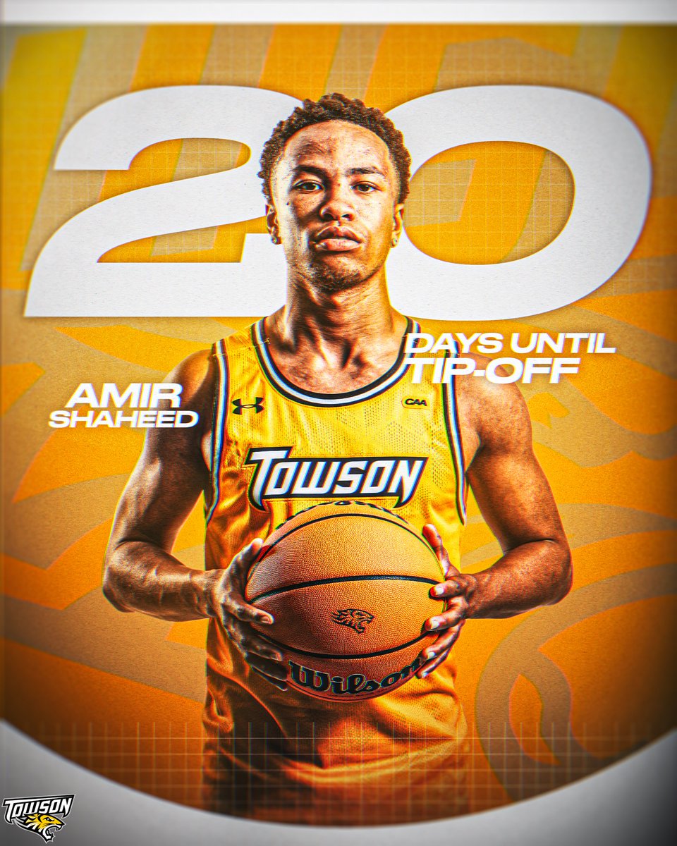 Only 2️⃣0️⃣ days away from tip-off!

#GohTigers
