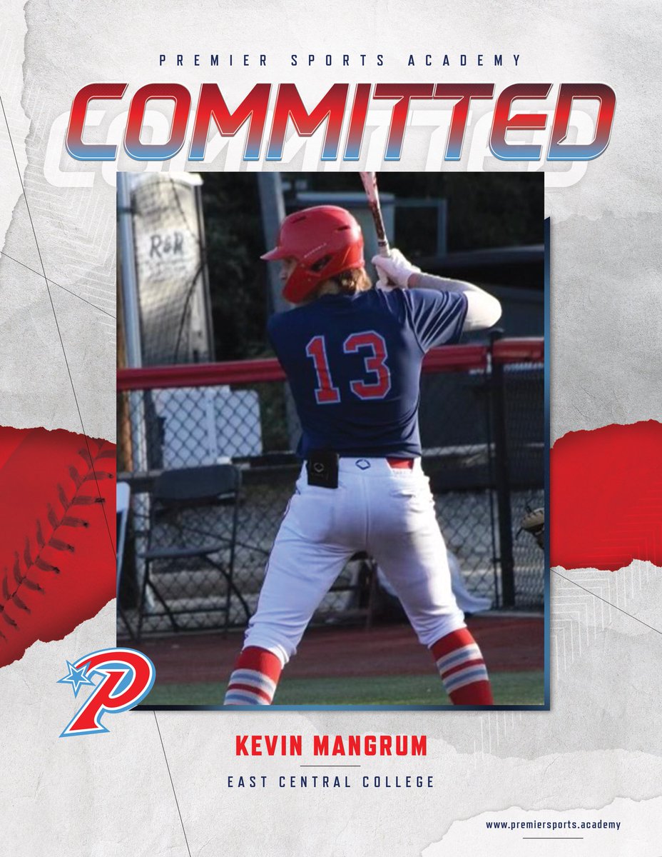 Premier Sports Academy (@psportsacademy) on Twitter photo Congratulations to <a href="/KevinMangrum8/">Kevin Mangrum</a> on his commitment to further his education and athletic career at <a href="/ECC_Falcon/">East Central College</a> Congratulations to <a href="/KevinMangrum8/">Kevin Mangrum</a> on his commitment to further his education and athletic career at <a href="/ECC_Falcon/">East Central College</a>