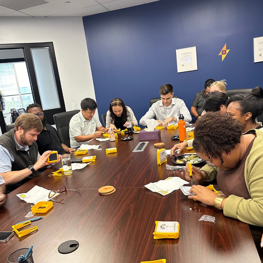 Catalyze Team Building Powered by Strayboots! 💡

We had the pleasure of hosting an inspiring team-building session for the incredible folks at <a href="/catalyze/">Catalyze</a>. Teams from their Houston and NYC offices, along with remote participants, came together to tackle the important issue of