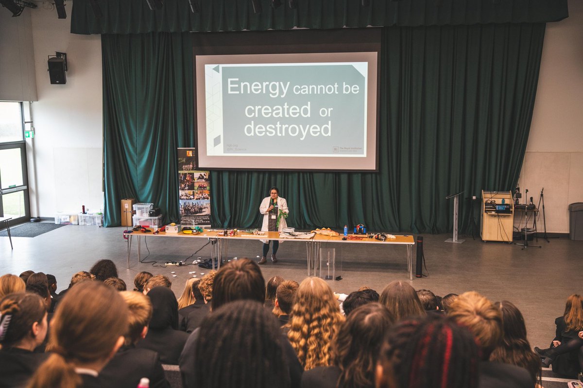 asachelt's tweet photo. Year 7, 8 and the community enjoyed 3 exciting science shows today presented by The Royal Institution as part of their Science in Schools programme. Thank you so much for such a fantastic interactive show @Ri_Science
#ScienceinSchools https://t.co/bbu8N81lde