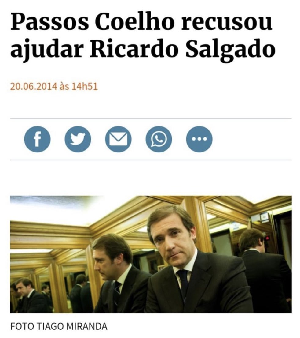 É sempre bom relembrar quem teve coragem de dizer não.
