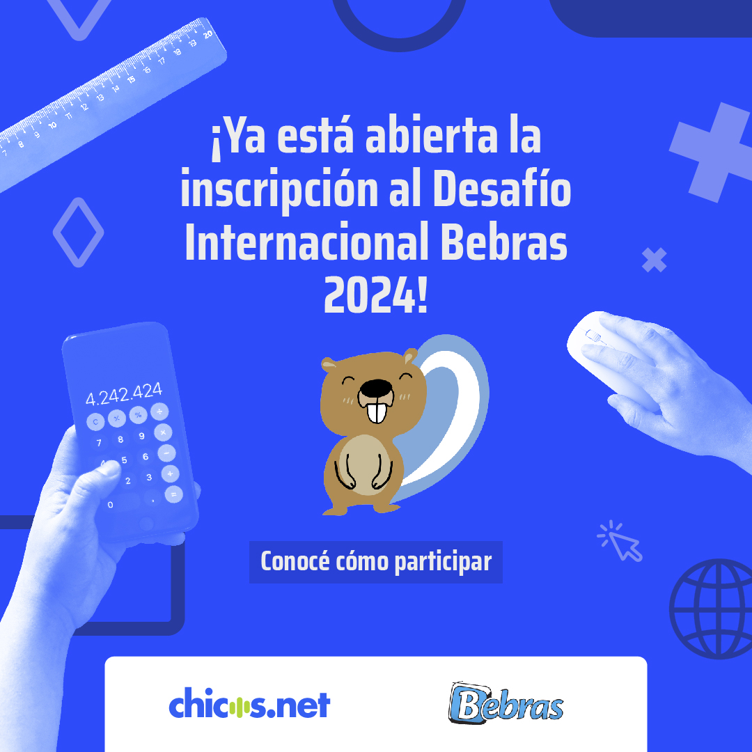 ¡Ya falta muy poquito! ⌛ Del 4 al 8 de noviembre se llevará a cabo el Desafío Internacional Bebras :)
👉🏾 Inscribí a tus grupos de estudiantes de forma gratuita completando este formulario: forms.gle/4t3VMKpGo1wDUx…
¡Hay tiempo hasta el 31 de octubre!