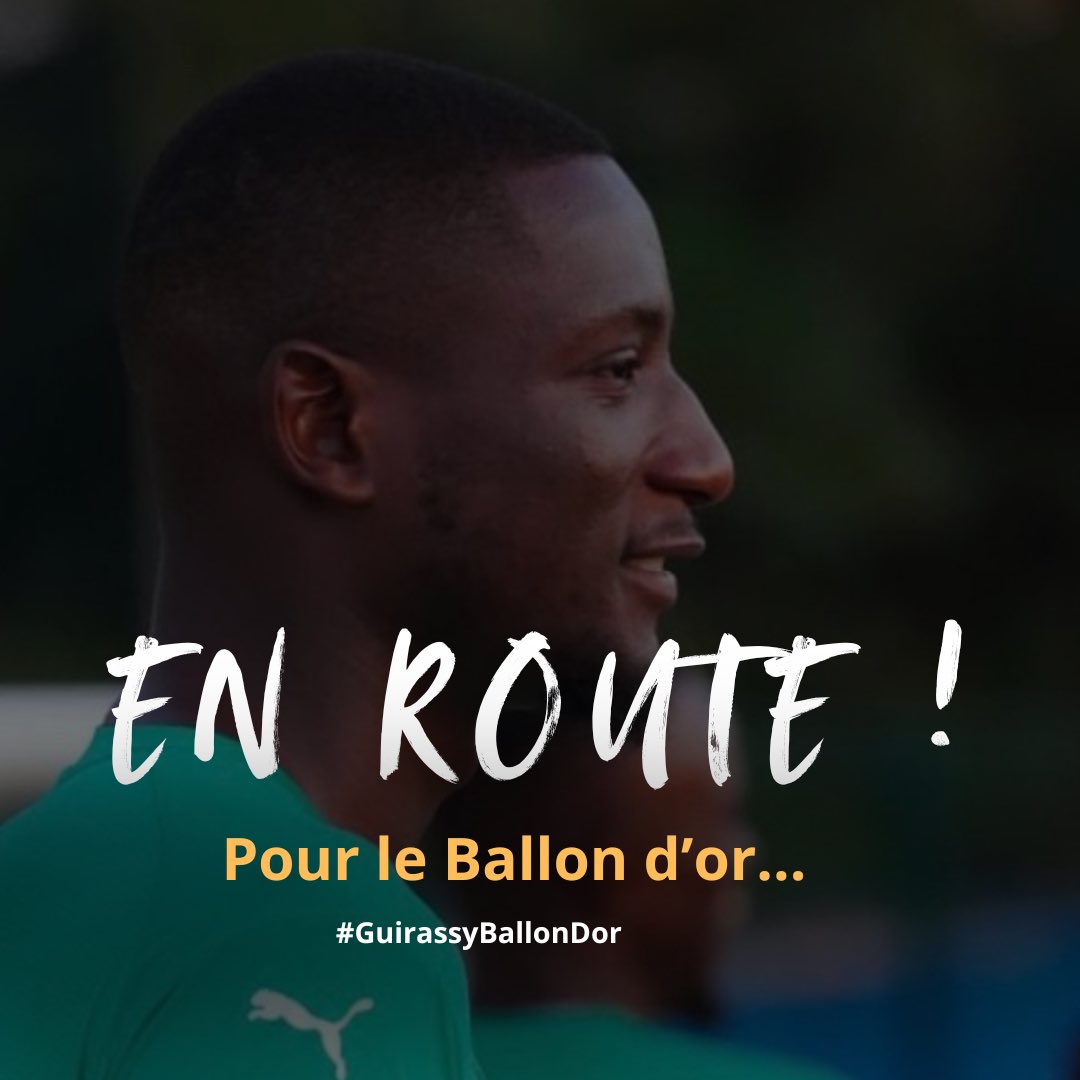 GuirassyBallDOr's tweet photo. Le mot d’ordre est donné 🚀

En route pour le ballon d’or 🔥✍️

#guirassyballondor https://t.co/hH8FR6VPKa