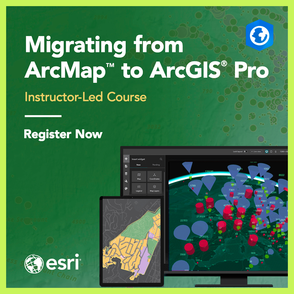 EsriTraining's tweet image. Still using ArcMap? It's time to make the move to @ArcGISPro. This course will help you with the migration → esri.social/61Ml50TJbyj

#ArcMap #ArcGISPro