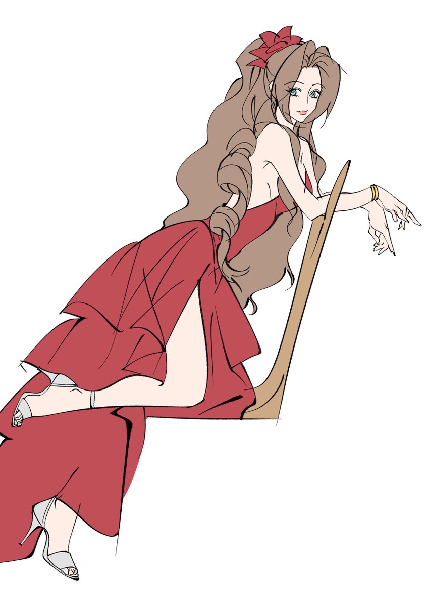 Mianmian741's tweet photo. #aerith #FF7 https://t.co/FEZy7Dflk9