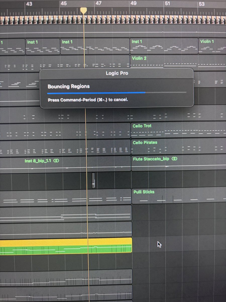 Hi <a href="/musio/">Musio</a> can you please tell me why, whenever using your plug-in Logic always stalls on mixdown? If I bypass the Musio VST I can bounce down fine… it’ll get to here say and just stop.