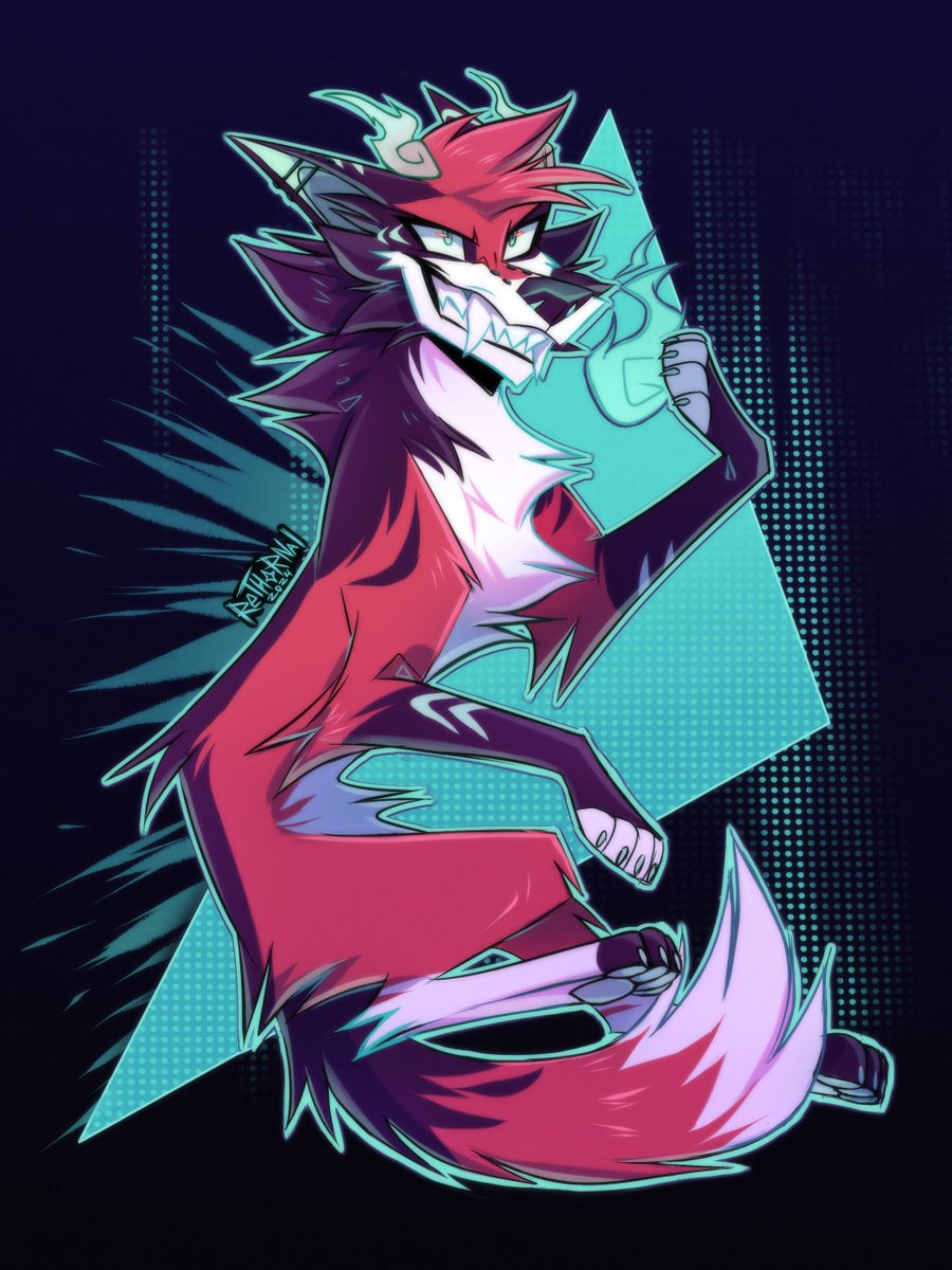 Guro for yoshi_ruko💥
___________________________
#digitalart #art #artistontwittter #wolf