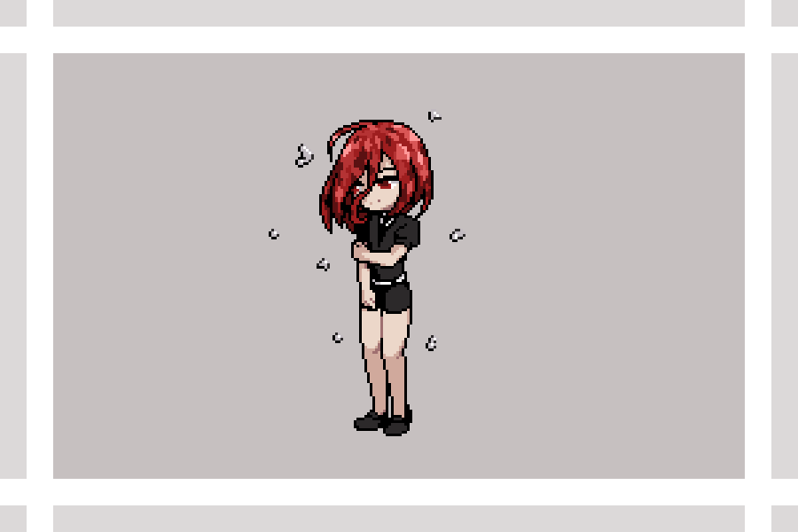 Little Pixel Inktober 2024, Day 15:
Cinnabar!! 💕