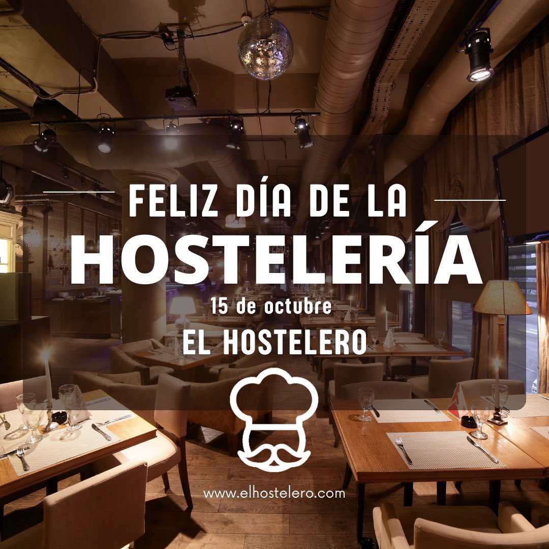 👩🏼‍🍳👨🏻‍🍳🎉❤️ Feliz día de la hostelería a todos los restaurantes, bares, hoteles, hostales, pubs, discotecas y locales de ocio que día a día os ponéis al servicio de vuestros clientes para crear momentos de felicidad y alegría. 

#hosteleriadeespaña #hosteleria #díadelahostelería