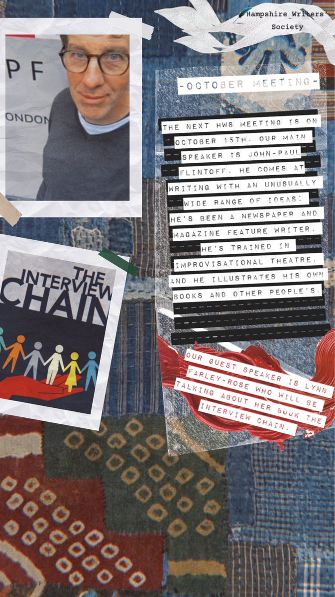 Join our event tonight! The meeting will be at the Tower Arts Centre. Come along from 7:00pm. Talks start at 7:30pm.

#winchester #books #booksociety