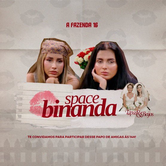 fercamposof's tweet photo. Hey! Vocês pediram e nós atendemos.

Hoje às 14h, convidamos vocês para se juntarem a nós no Space Binanda! Queremos ver todos vocês que são fãs das nossas meninas nesse space, hein? Aguardamos todos vocês no perfil da @eubabimu! 🤍

#TeamaFerCampos🔥 | #AFazenda16 https://t.co/SDkyTMi6l2