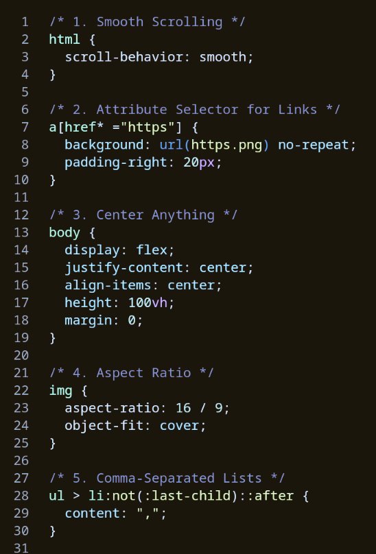 e_opore's tweet image. 20 Pure CSS Tricks to Make you a Pro in Web Development.⬇️