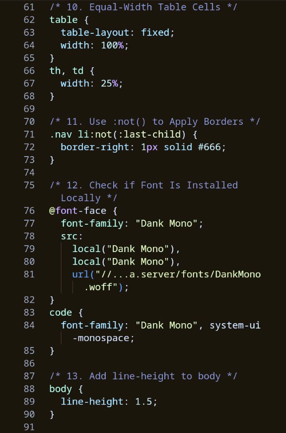 e_opore's tweet image. 20 Pure CSS Tricks to Make you a Pro in Web Development.⬇️