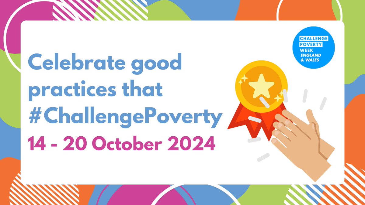 This #ChallengePoverty week, let's celebrate the work in our communities that make a difference.

Sharing our achievements and learning this week is a great opportunity to model good practice to others.