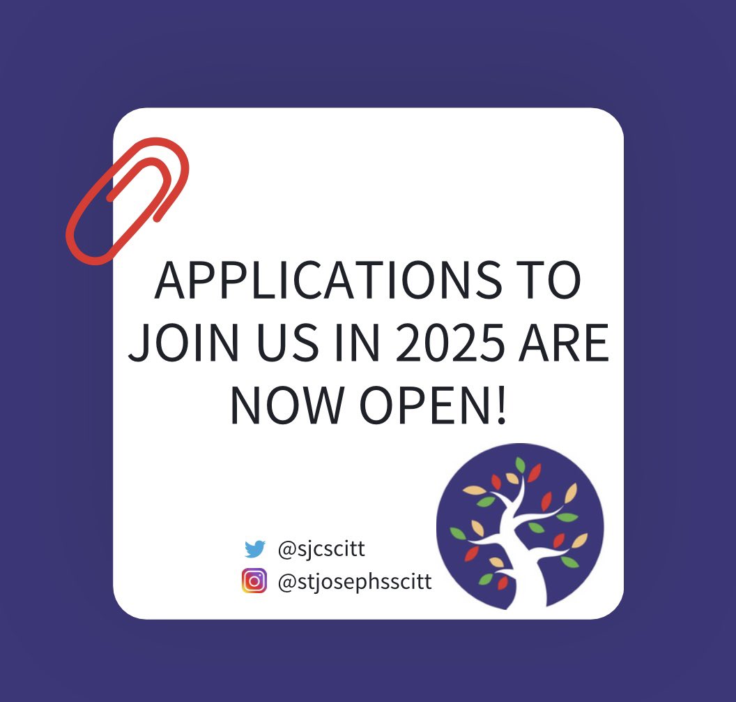 Interested in teaching? Applications to join us here at SJC SCITT are very much open! Apply via the link in our bio or for more information contact scitt@stjosephsmail.com 🌟