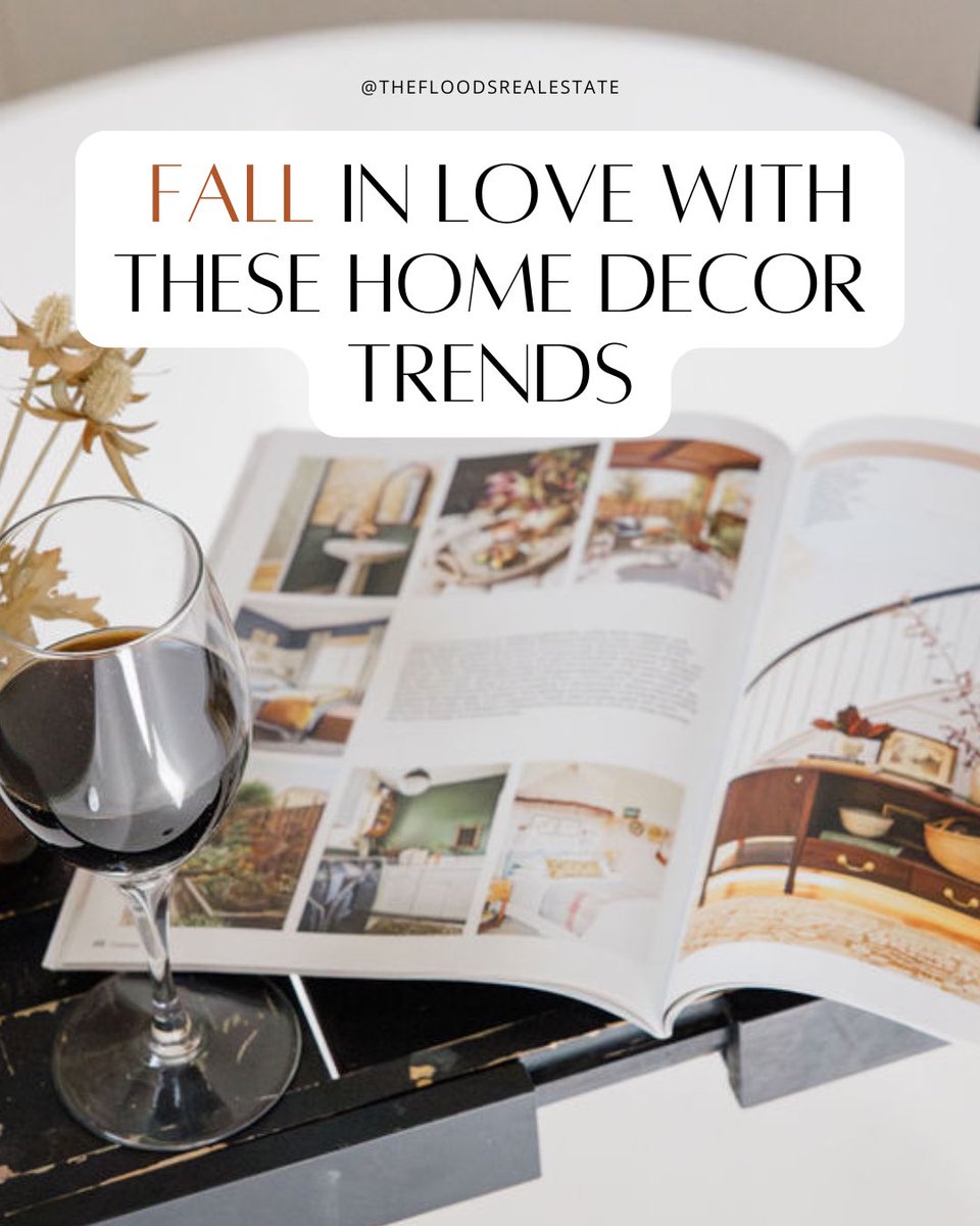TheFloodsRE's tweet image. Fall is officially here, and designers are transforming homes into warm, stylish retreats.

Our favorite thing about interior design is when homes feel cozy and lived-in, but still polished.

#falldecor #fallhomedecor
